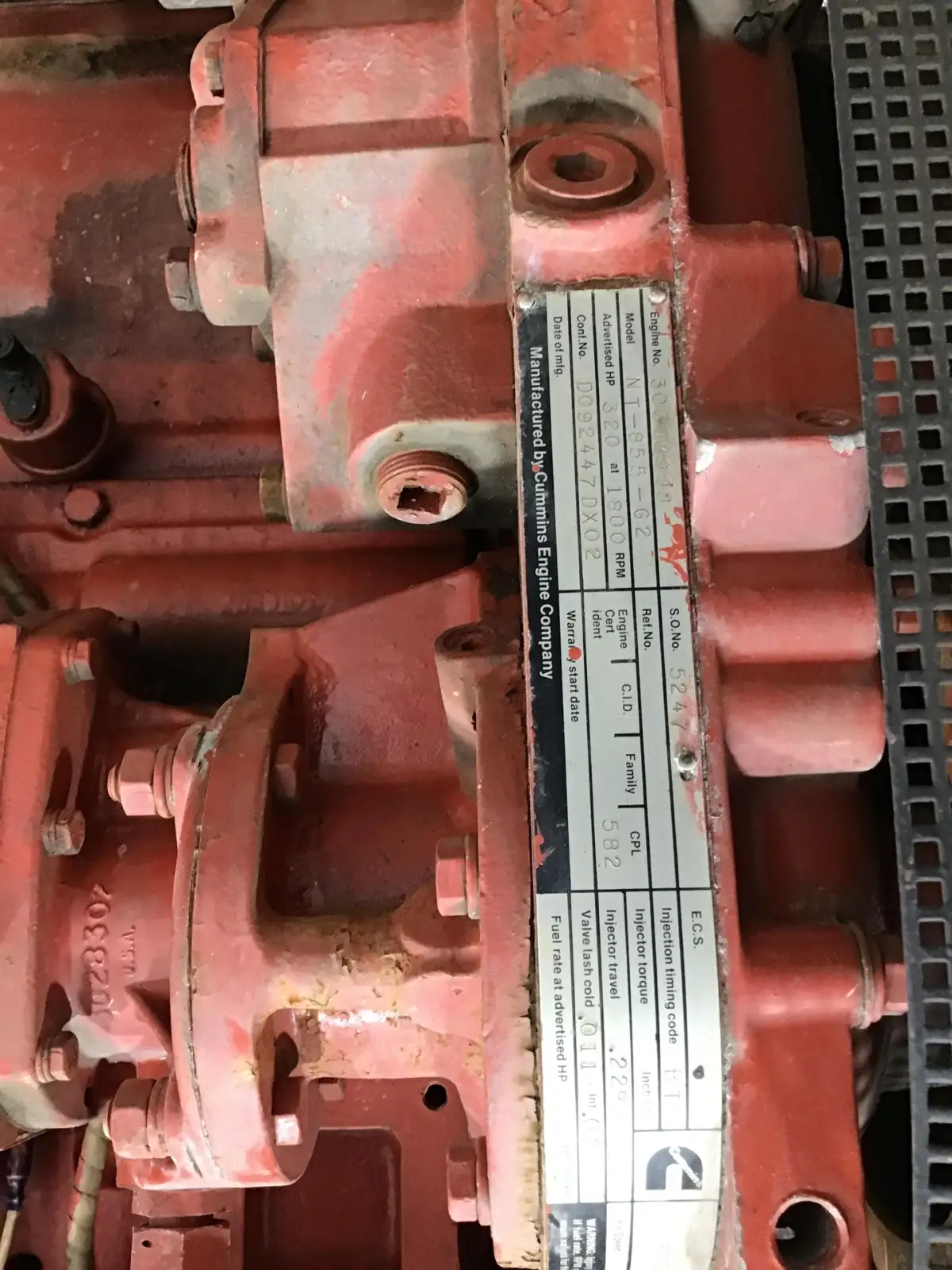 CUMMINS NT855-G1 PUMP USED - Picture 5