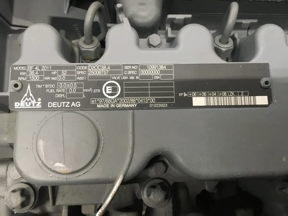 DEUTZ BF4L2011 GENERADOR 40KVA NUEVO - Imagen 6