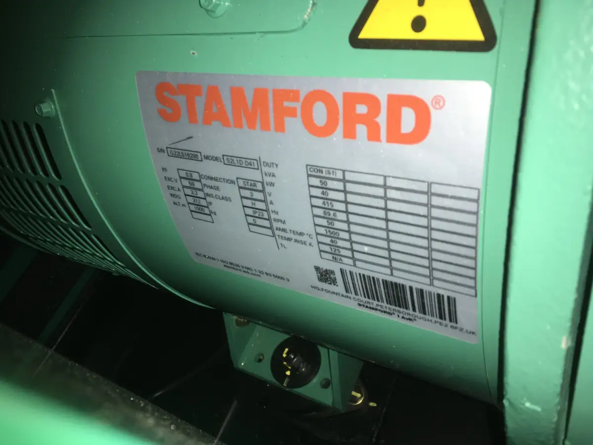 CUMMINS 4BTAA3.3-G11 GÉNÉRATEUR 50KVA NEUF - Image 8