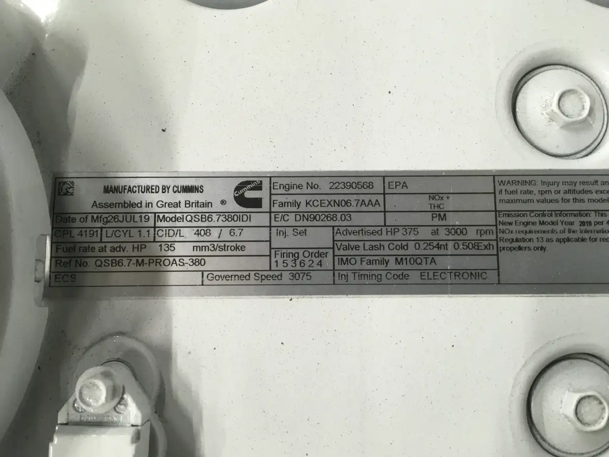 CUMMINS QSB6.7 CPL4191 NEU – Bild 6