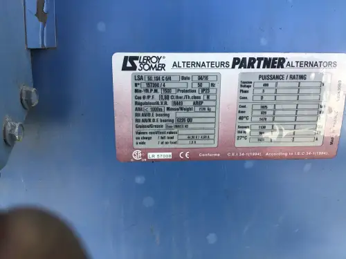 ГЕНЕРАТОР MTU 18V2000 1025 KVA БУ - Миниатюра 7