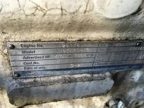 CUMMINS VTA28-M2 GEBRAUCHT – Vorschaubild 5