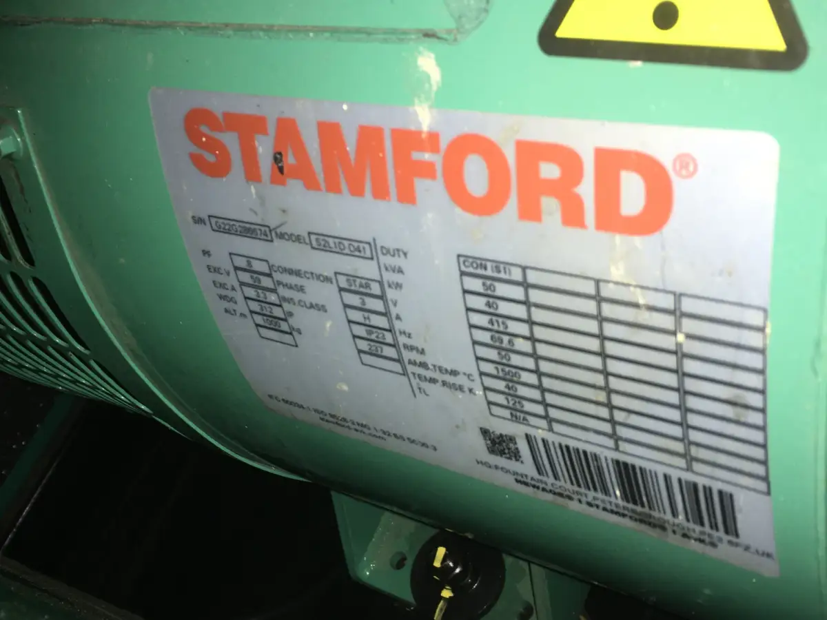 CUMMINS 4BTAA3.3-G11 GENERADOR 50KVA NUEVO - Imagen 6