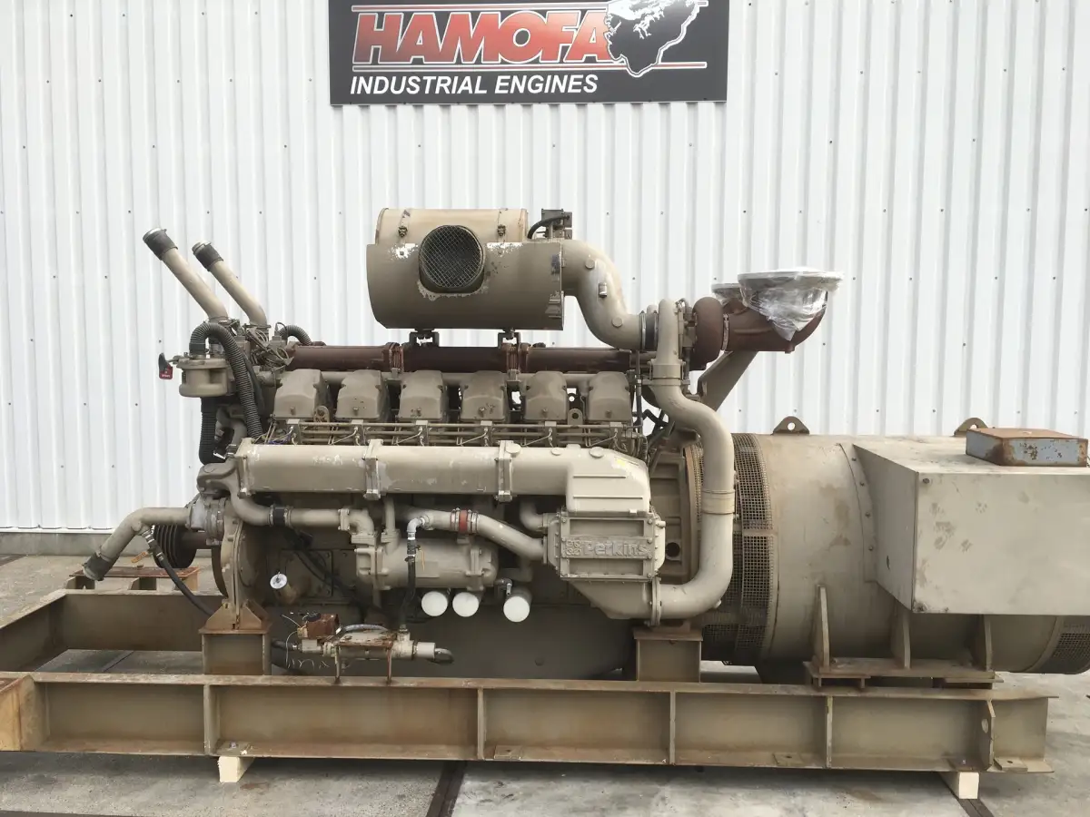 ГЕНЕРАТОР PERKINS 4012TWG2 1250 KVA Б/У - Фото 2