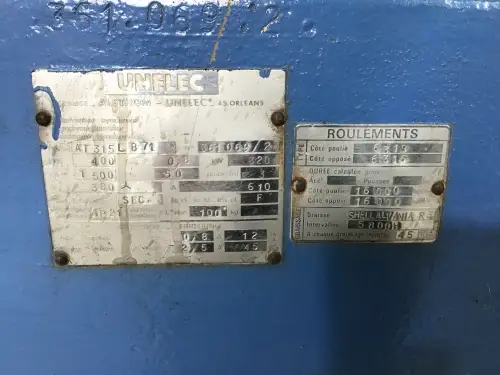 CUMMINS 353K2K202C GENERATOR 400 KVA GEBRUIKT - Miniatuur afbeelding 7