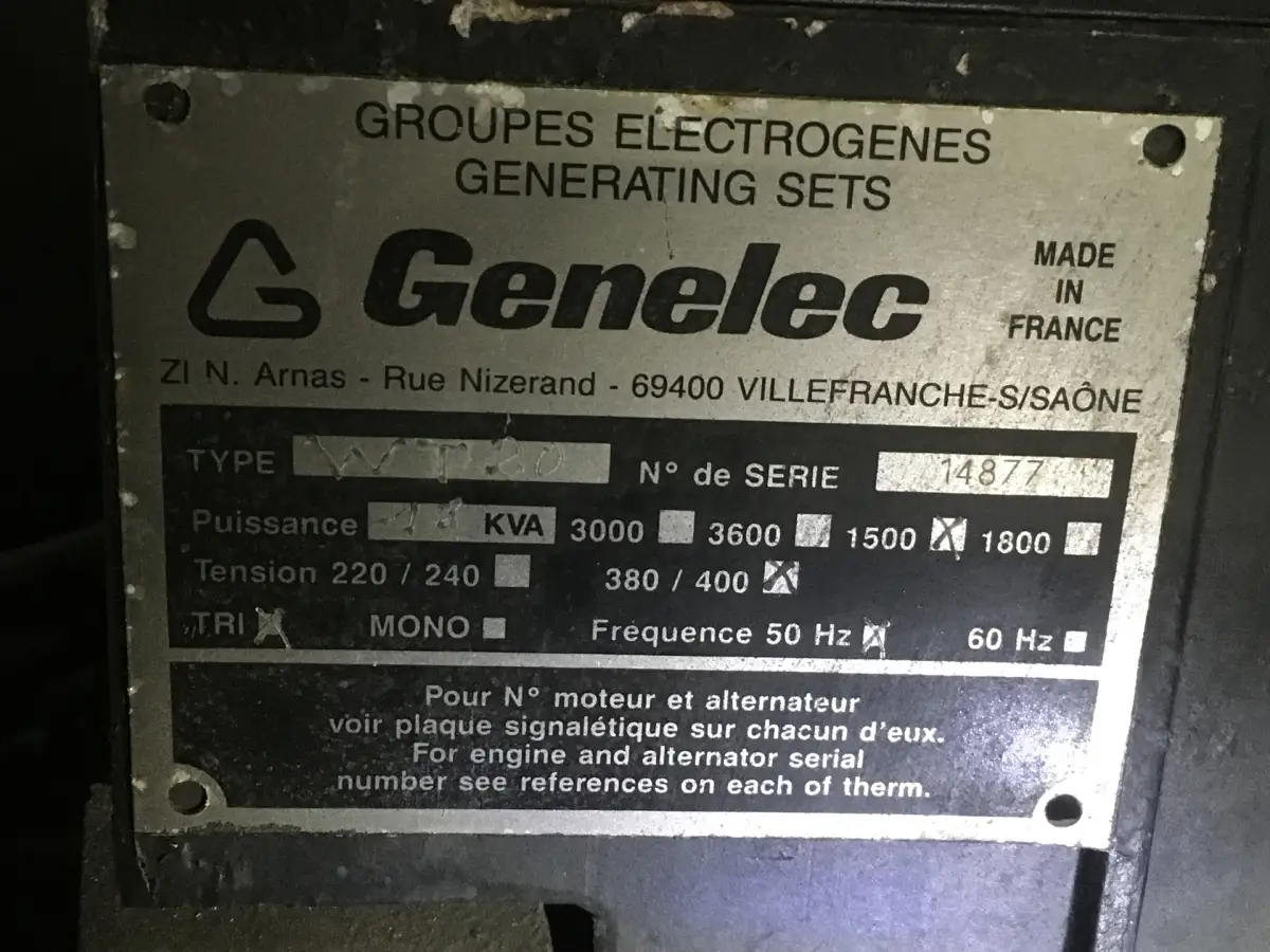 LOMBARDINI LDW 2004 GENERATOR 20 KVA USED - Picture 7