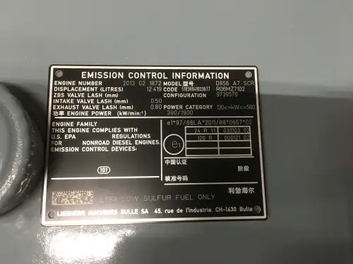 LIEBHERR D856 A7 NIEUW - Miniatuur afbeelding 7