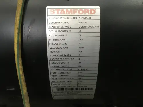 DEUTZ BF4L2011 GENERATOR 40KVA NEW - Thumb image 8