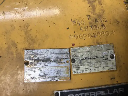 ГЕНЕРАТОР CATERPILLAR 3406B 320 KVA Б/У - Миниатюра 11