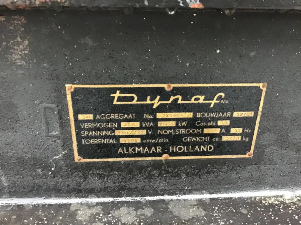 VOLVO TAD120A GÉNÉRATEUR 200KVA D'OCCASION - Image 5