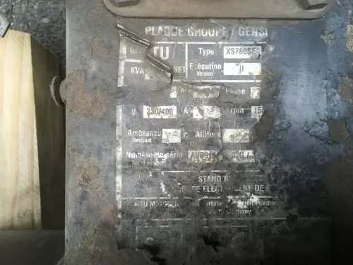 LEROY-SOMER 49.1L9A C6/4 ГЕНЕРАТОР 825 KVA БУ - Миниатюра 6