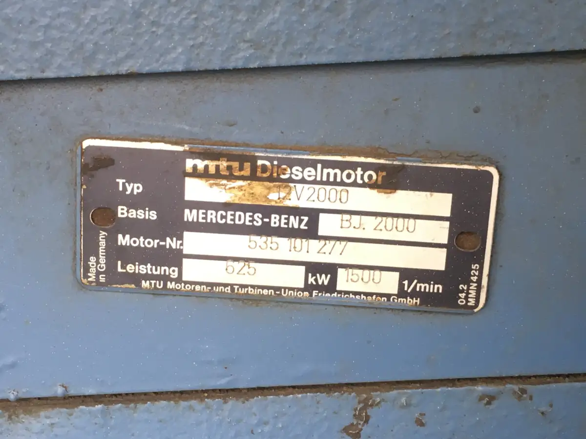 LEROY-SOMER 49.1L9A C6/4 GENERADOR 825 KVA USADO - Imagen 7