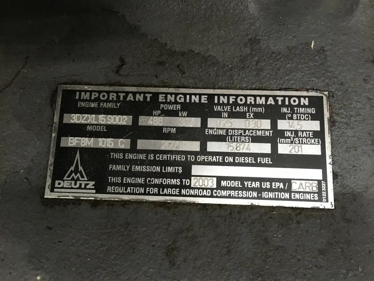 DEUTZ BF8M1015C USED - Picture 5