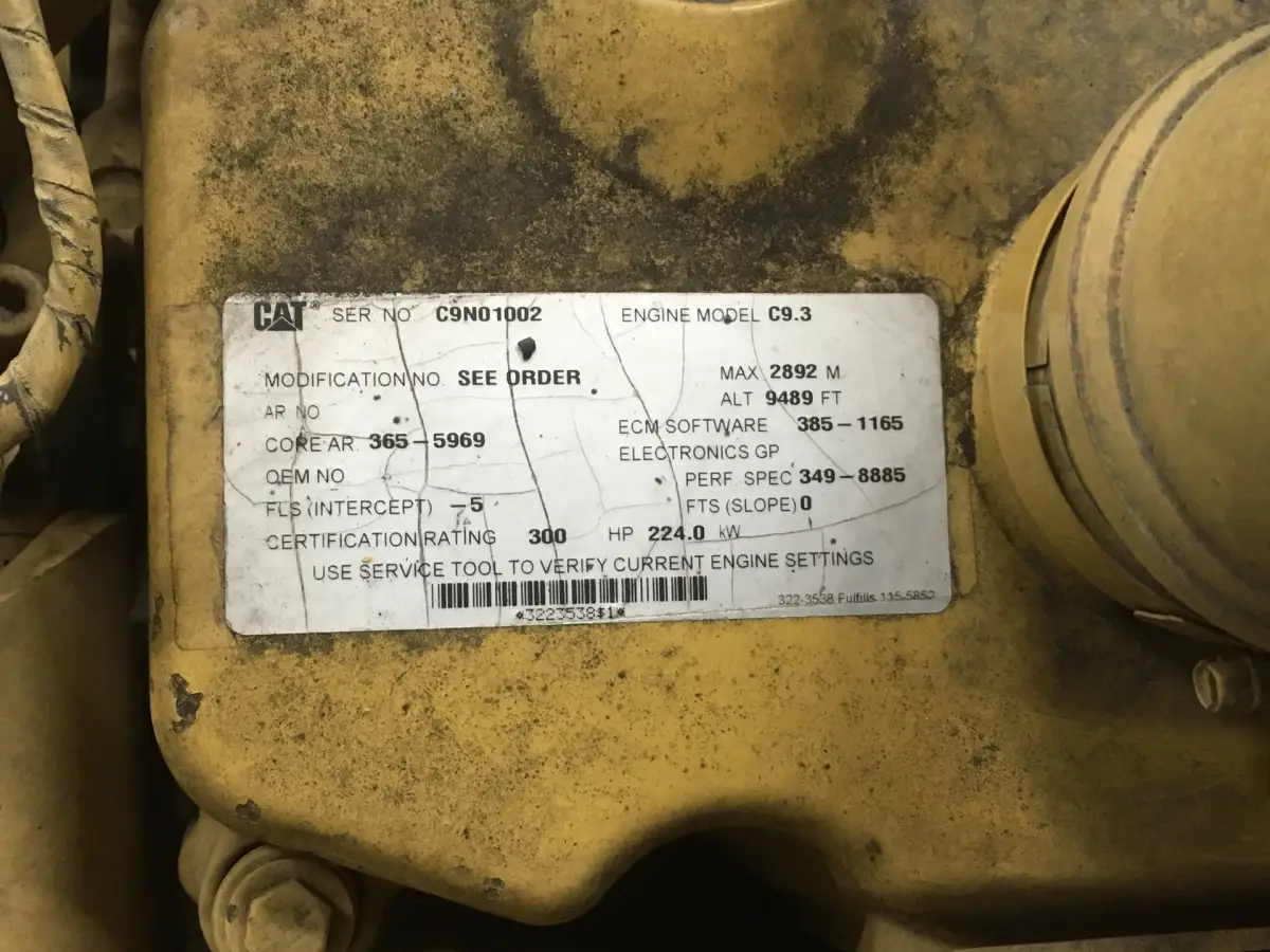 CATERPILLAR C9.3 C9N-3655969 GEBRAUCHT – Bild 5