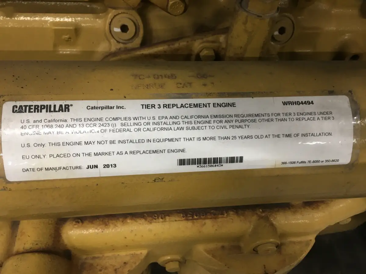 CATERPILLAR C18 WRH-3591812 GEBRUIKT - Afbeelding 7