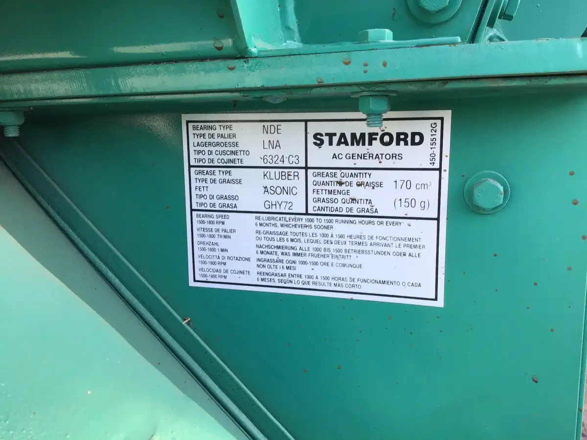 CUMMINS QSK60-G9 GENERATOR 2813 KVA USED - Picture 6