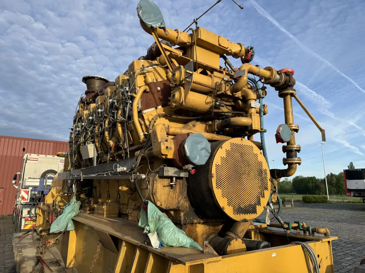 CATERPILLAR G3612 GENERATOR 3256KVA 1YG-1303523 GEBRUIKT - Afbeelding 3