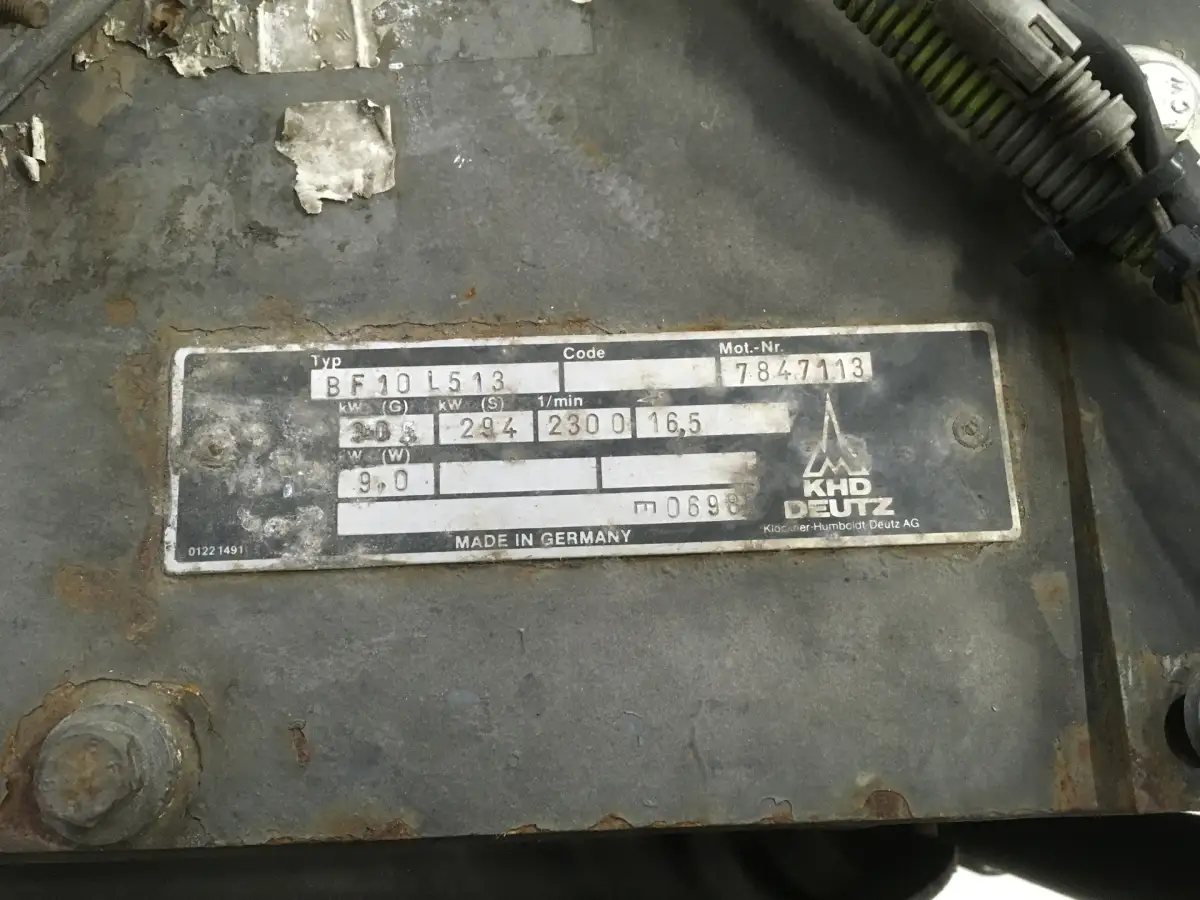 DEUTZ BF10L513 USED - Picture 5