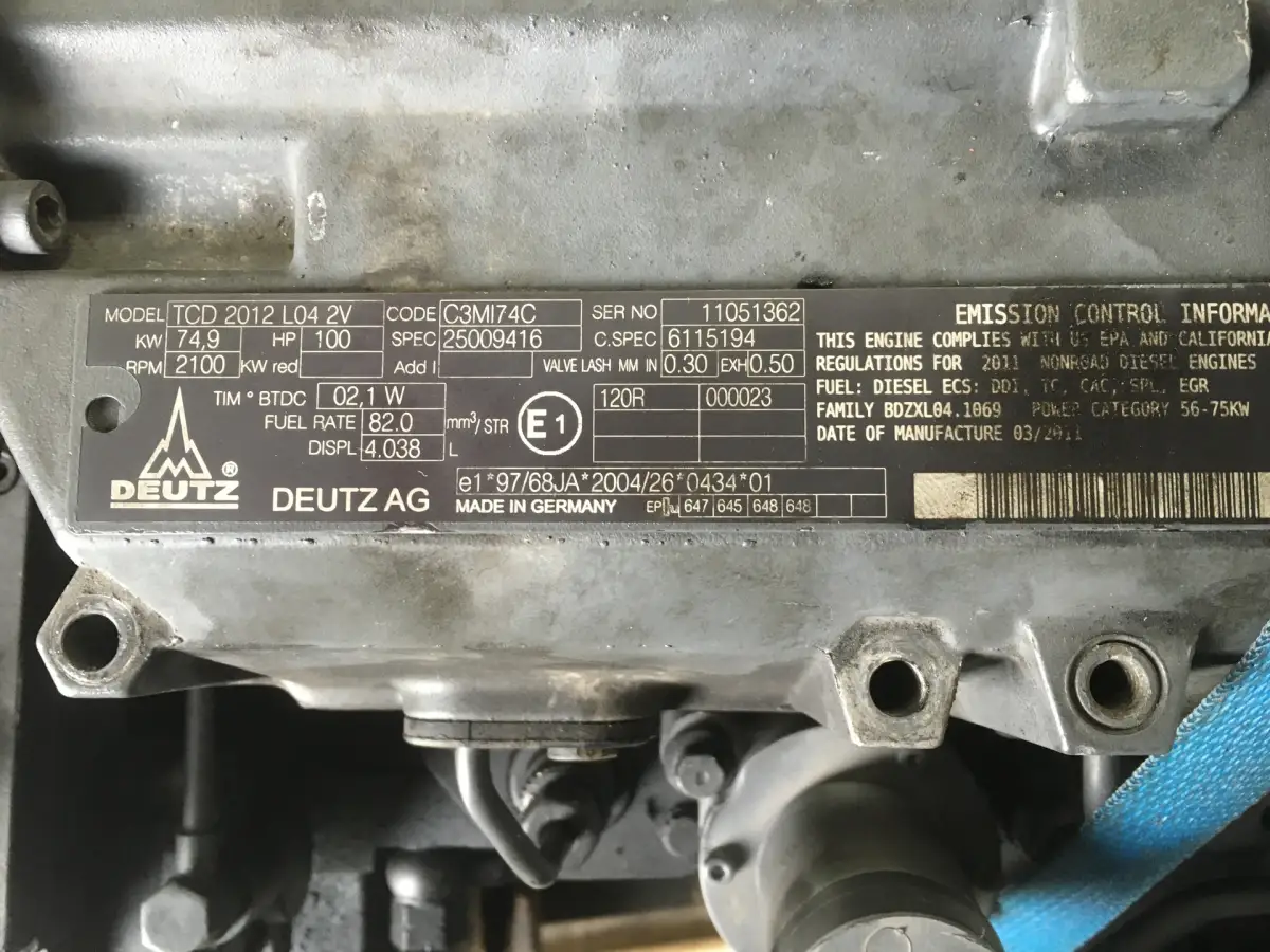 DEUTZ TCD2012L04 2V MECH. CORE - Picture 6
