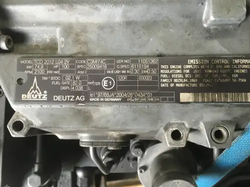 DEUTZ TCD2012L04 2V MECH. NÚCLEO - Imagen miniatura 6