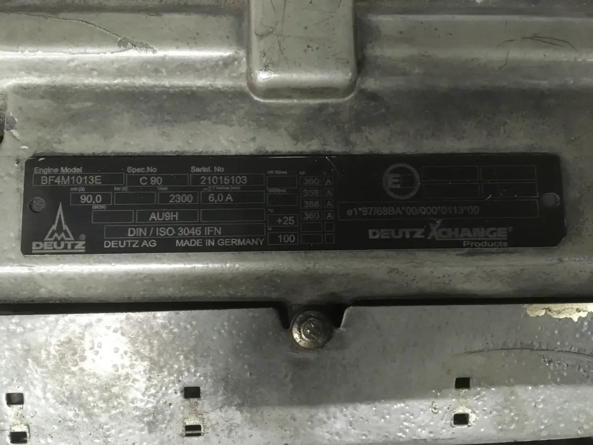 DEUTZ BF4M1013E USED - Picture 6