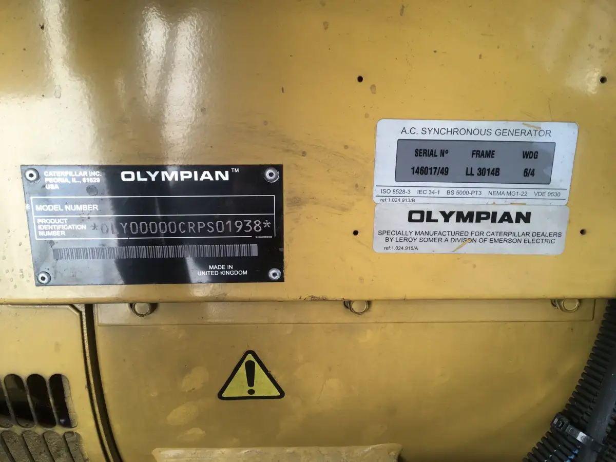 ГЕНЕРАТОР OLYMPIAN GEP110 110KVA Б/У - Фото 5