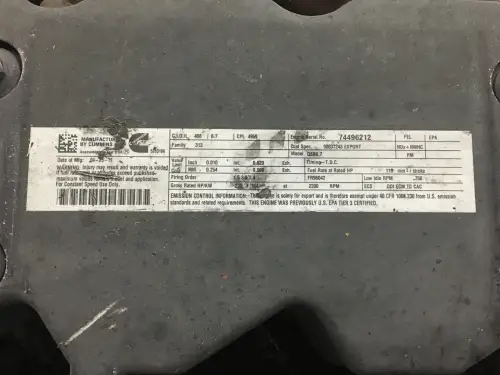 CUMMINS QSB6.7 CPL4959 GEBRUIKT - Miniatuur afbeelding 6