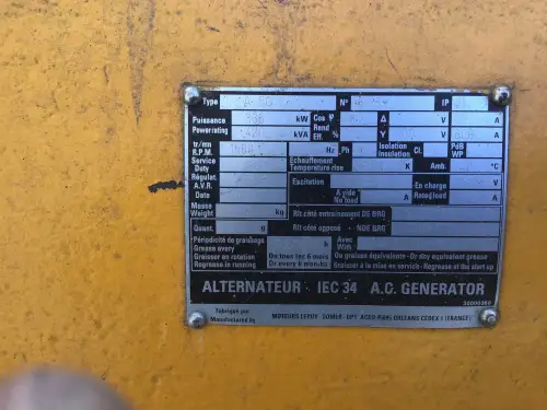 SDMO A50L6 GENERATOR 420KVA USED - Thumb image 5