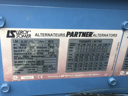 JOHN DEERE 6068TF220 GENERATOR 120 KVA GEBRAUCHT – Vorschaubild 6