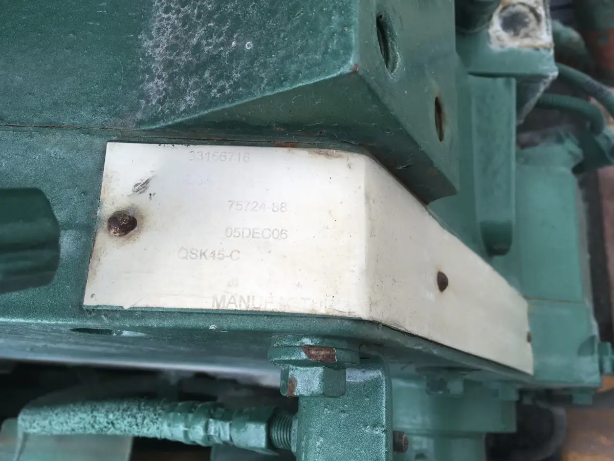 CUMMINS QSK45 CPL2823 GEBRUIKT - Afbeelding 5