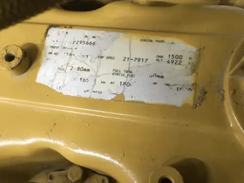 CATERPILLAR 3306B 08Z-1167568 USED - Thumb image 6