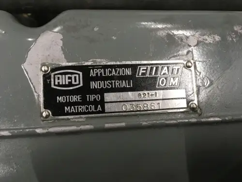 FIAT 821-I GENERATOR 110KVA USED - Thumb image 7