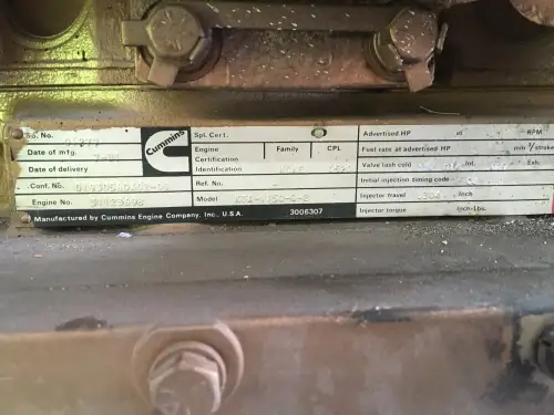 GEBRAUCHTER CUMMINS KTA1150-G2 GENERATOR 400KVA – Vorschaubild 6