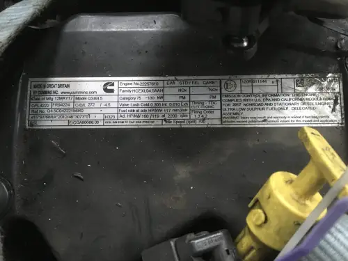 CUMMINS QSB4.5 CPL4222 GEBRUIKT - Miniatuur afbeelding 6