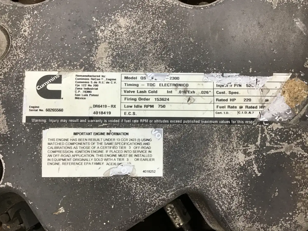 CUMMINS QSB6.7 COMMONRAIL GEBRUIKT - Afbeelding 6