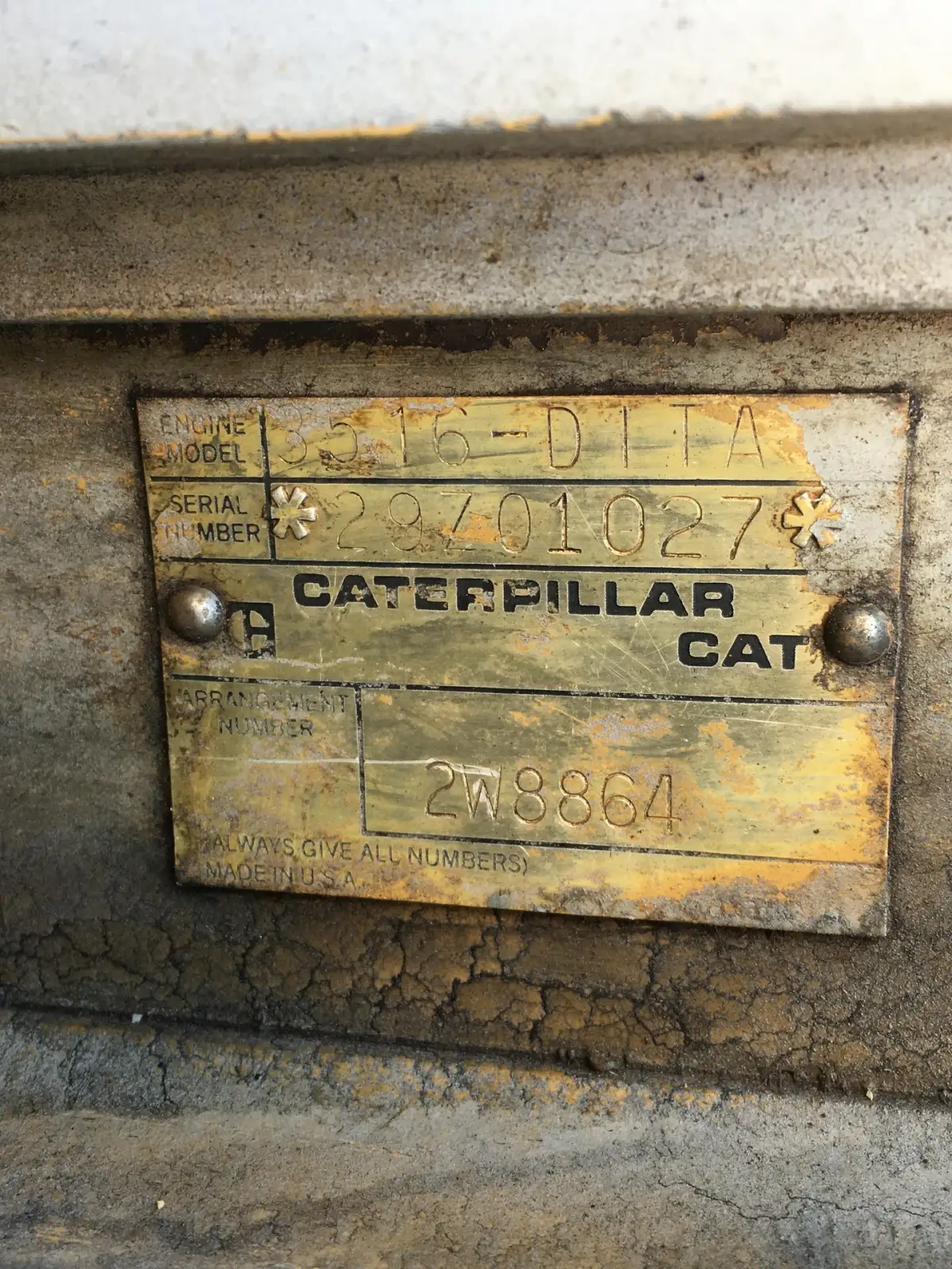 CATERPILLAR 3516 29Z-2W8864 GEBRAUCHT – Bild 5