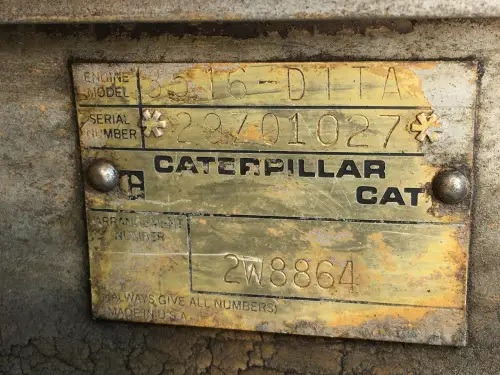 CATERPILLAR 3516 29Z-2W8864 GEBRAUCHT – Vorschaubild 5