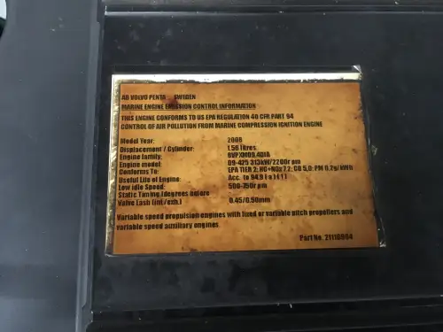 VOLVO D9A2C D9-425 GEBRUIKT - Miniatuur afbeelding 7