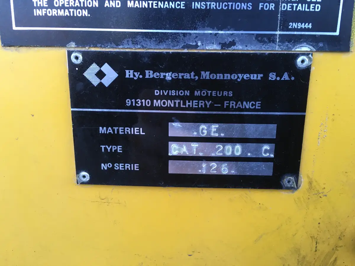 ГЕНЕРАТОР CATERPILLAR 3406DI 225KVA Б/У - Фото 8
