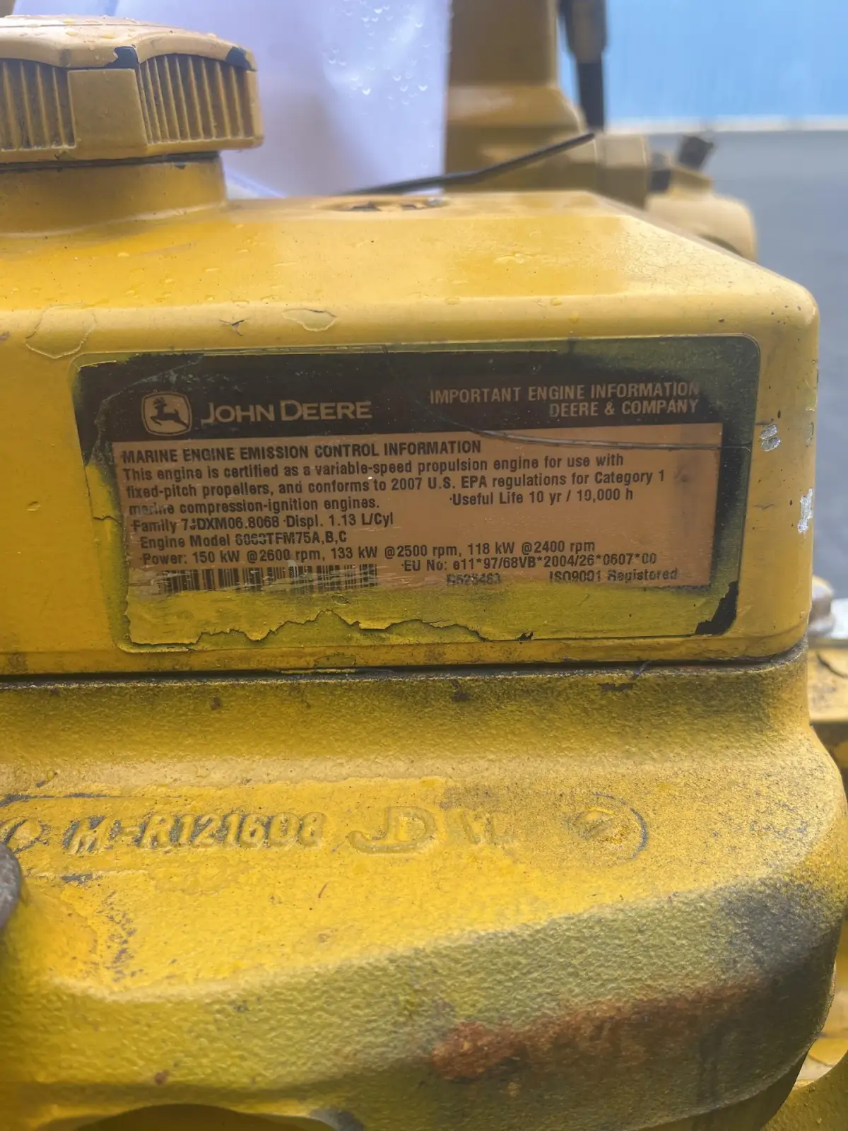 JOHN DEERE 6068TFM75 UTILISÉ - Image 7