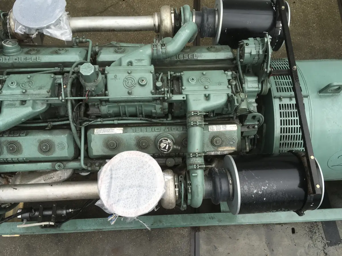ГЕНЕРАТОР DETROIT DIESEL 24VA 7243-7406 1250 KVA Б/У - Фото 5