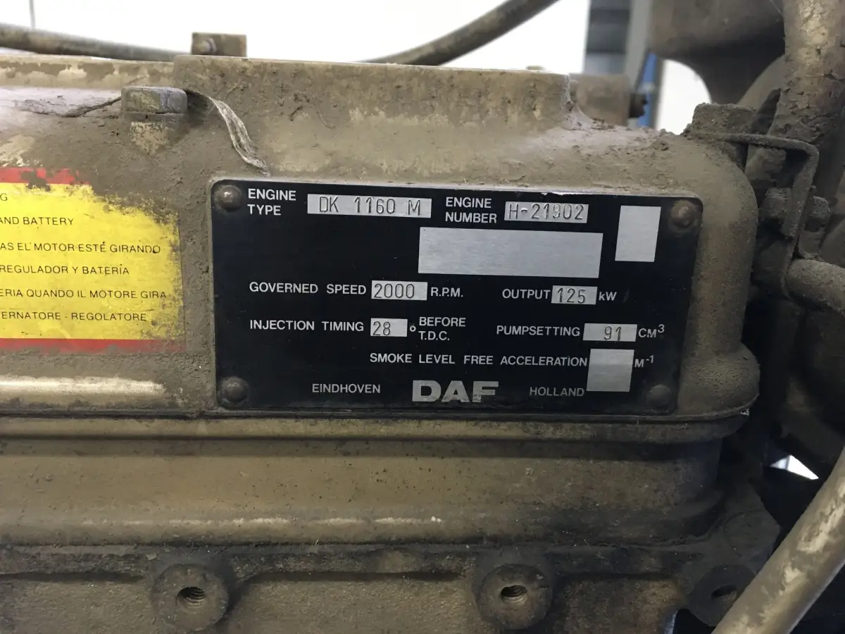 GEBRAUCHTER DAF DK 1160 M MOTOR – Bild 6