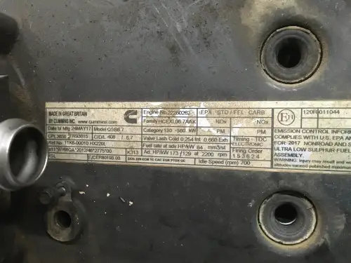 CUMMINS QSB6.7 CPL3856 GEBRAUCHT – Vorschaubild 6