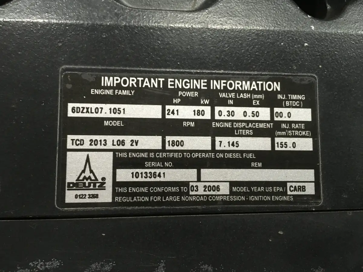 DEUTZ TCD2013L06 2V NUEVO - Imagen 7
