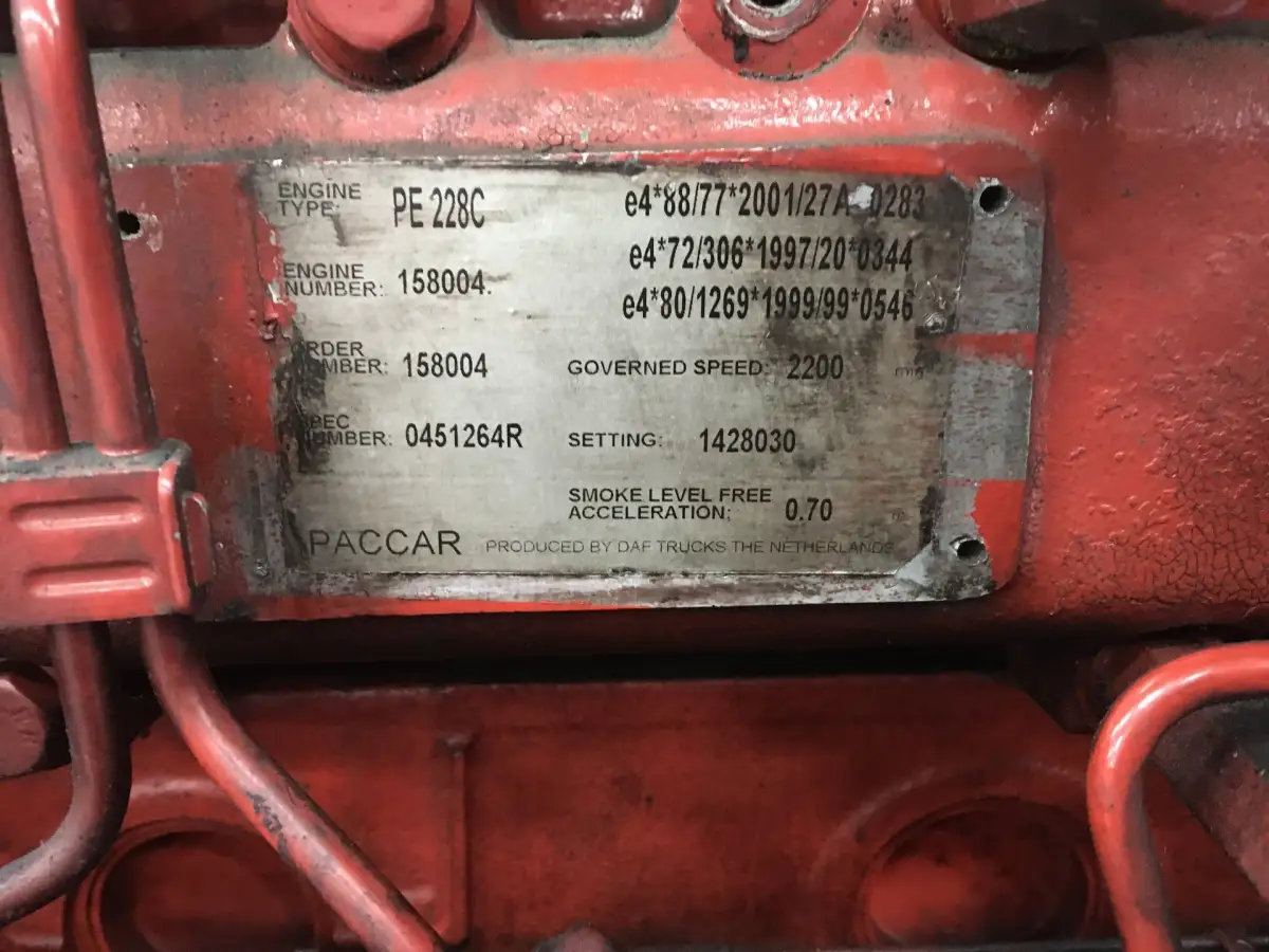 DAF PE 228 C USED - Picture 6