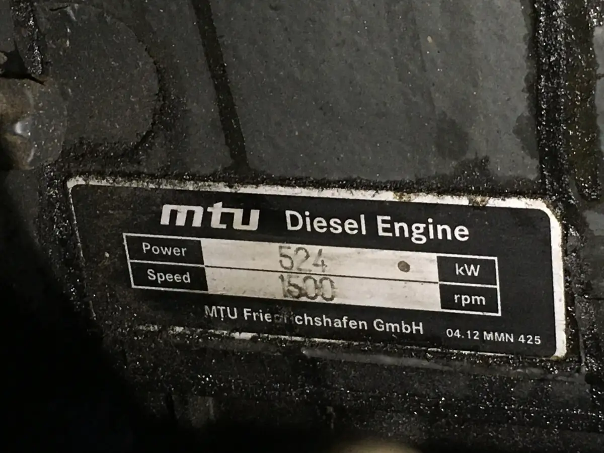 GÉNÉRATEUR MTU 12V1600G10F 700KVA D'OCCASION - Image 7
