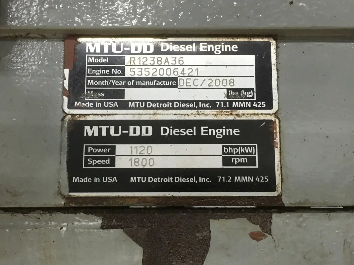 MTU 12V2000 БУ - Фото 6