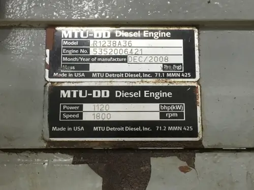 MTU 12V2000 БУ - Миниатюра 6