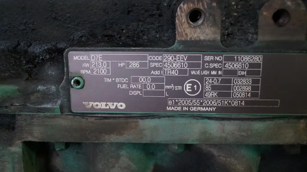 VOLVO D7E 290 USED - Picture 5