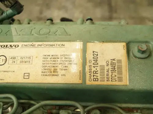 VOLVO D7C 275 ÜBERHOLT – Vorschaubild 5